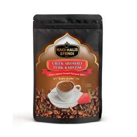 Hacı Halis Efendi Çilek Aromalı Türk Kahvesi 200gr