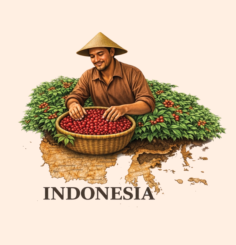 Endonezya Çekirdek Kahve