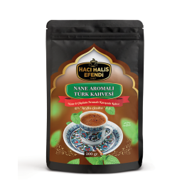Hacı Halis Efendi Nane Aromalı Türk Kahvesi 200gr