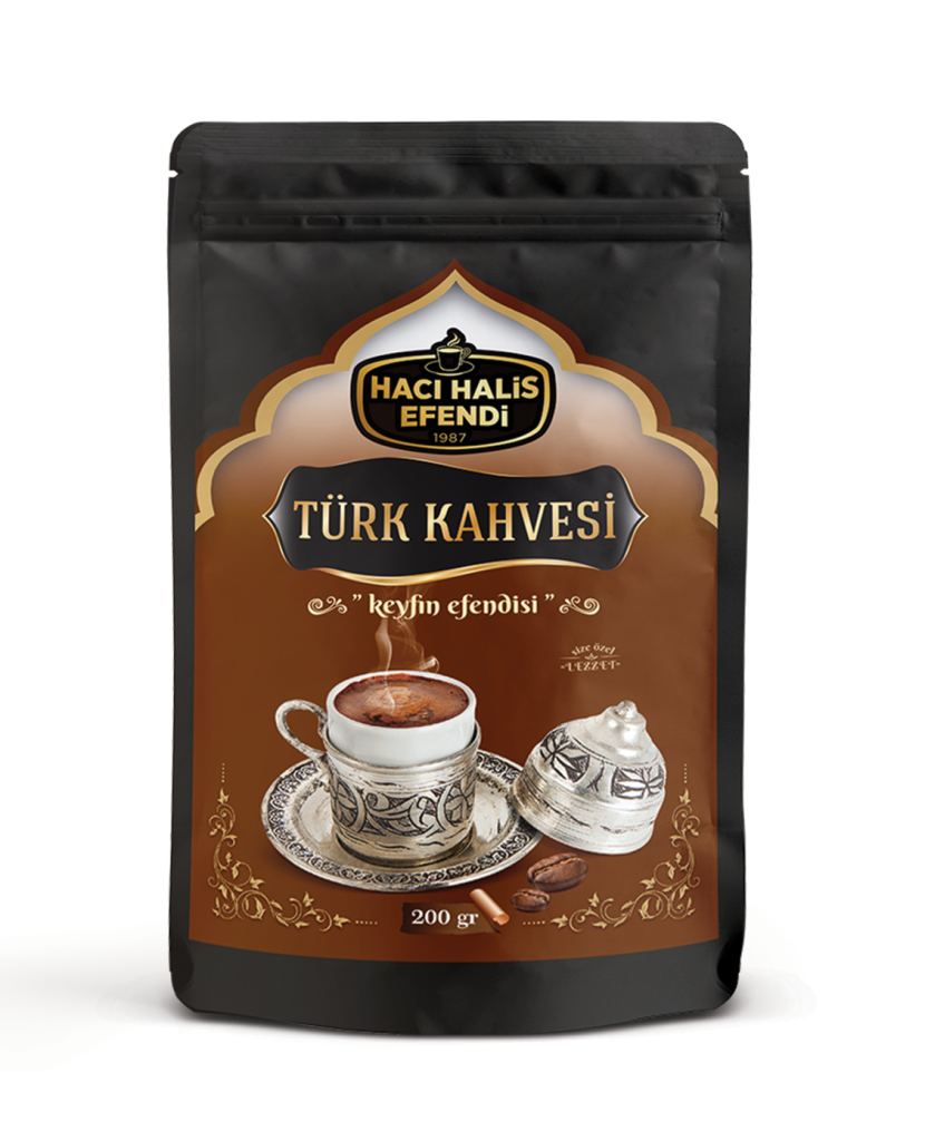 Hacı Halis Efendi Türk Kahvesi 200gr - Klasik Kavrulmuş