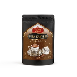 Hacı Halis Efendi Türk Kahvesi 200gr - Koyu Çok Kavrulmuş