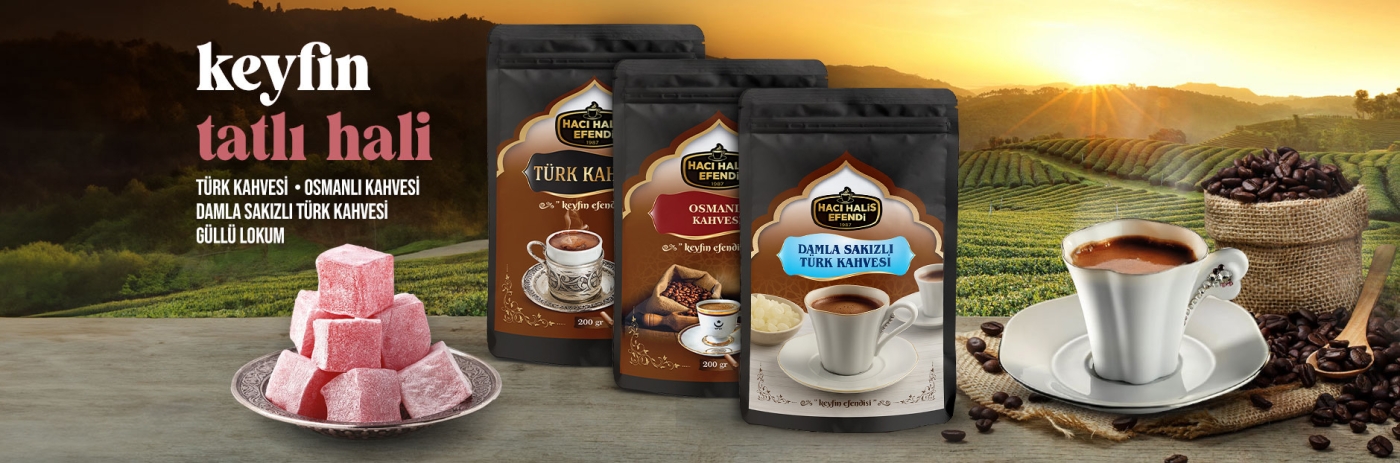 Halis Kahve | Kurukahve, Kuruyemiş ve Şekerleme | Hacı Halis Efendi